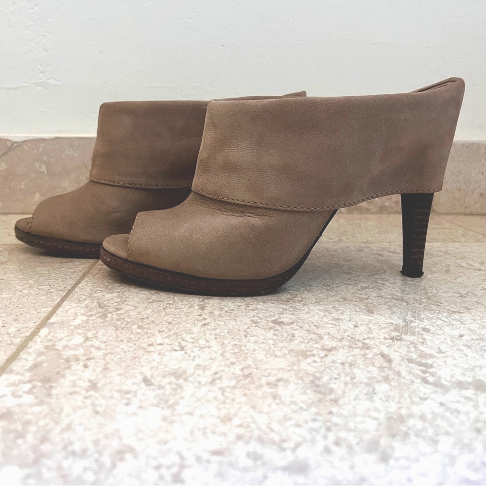 Miss Sixty leather open bootie! ✨